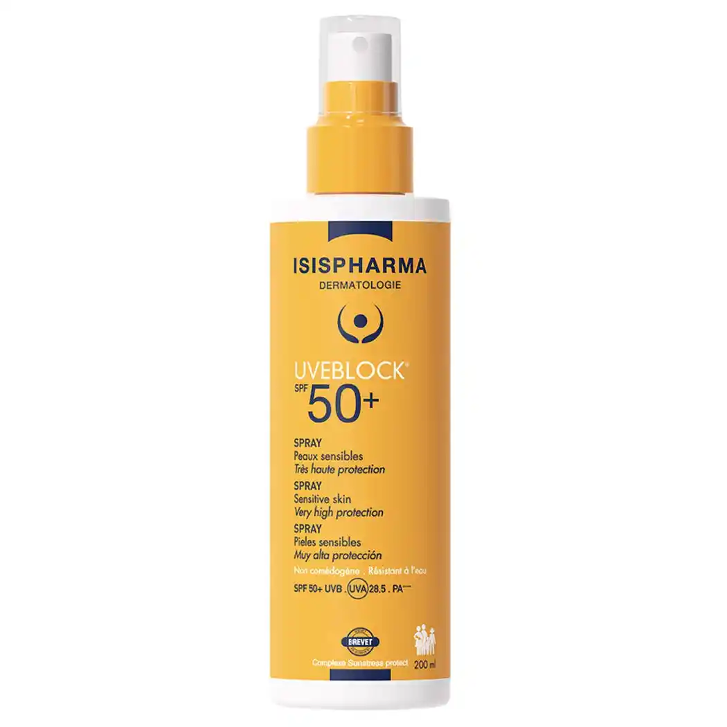 Isispharma Uveblock Spf50+ Spray - 200 ml