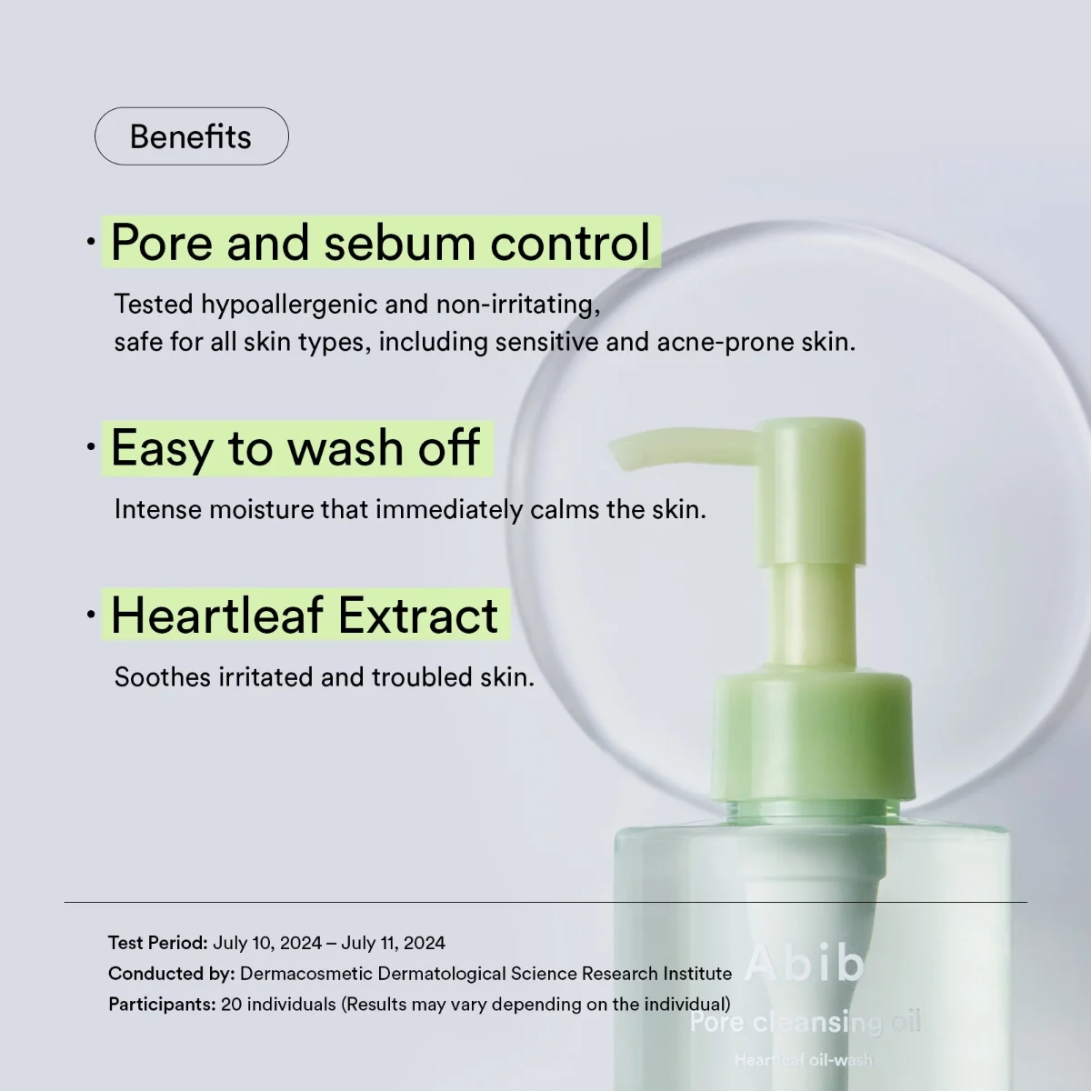 ABIB Pore Cleansing Oil Heartleaf Oil-Wash 200 ml