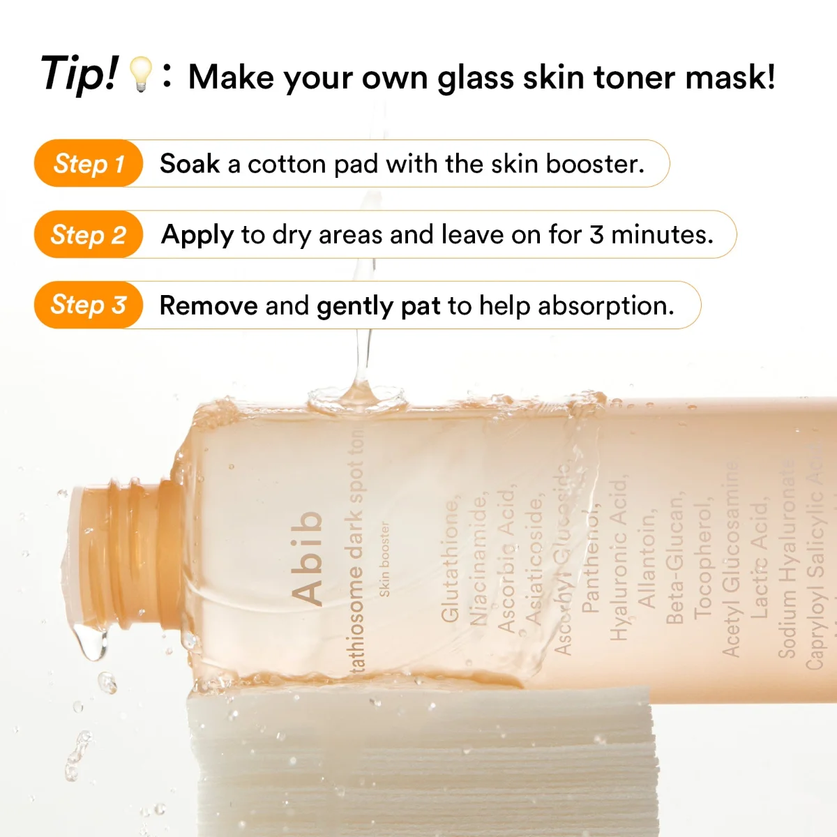 ABIB Glutathiosome Dark Spot Toner Skin Booster 200 ml
