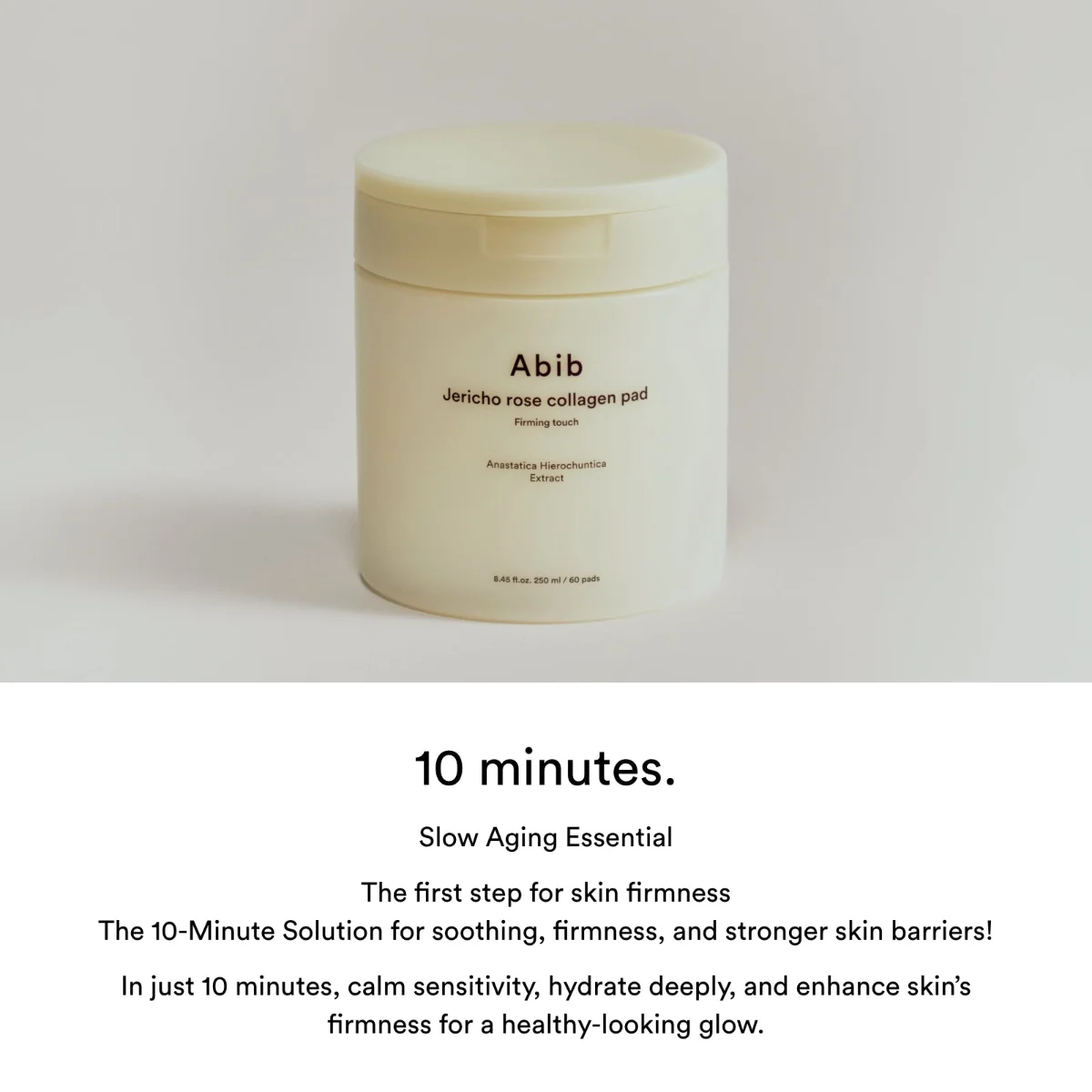 ABIB Jericho Rose Non-Animal Collagen Pad Firming Touch 250 ml / 60 Pads