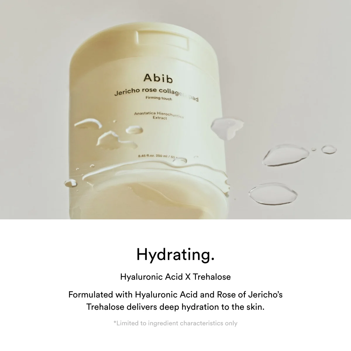 ABIB Jericho Rose Non-Animal Collagen Pad Firming Touch 250 ml / 60 Pads