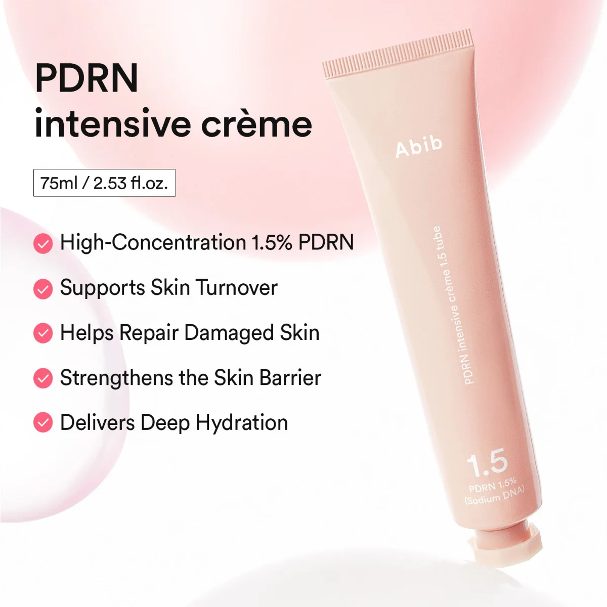 ABIB PDRN Intensive Cream 1.5 Tube 75 ml