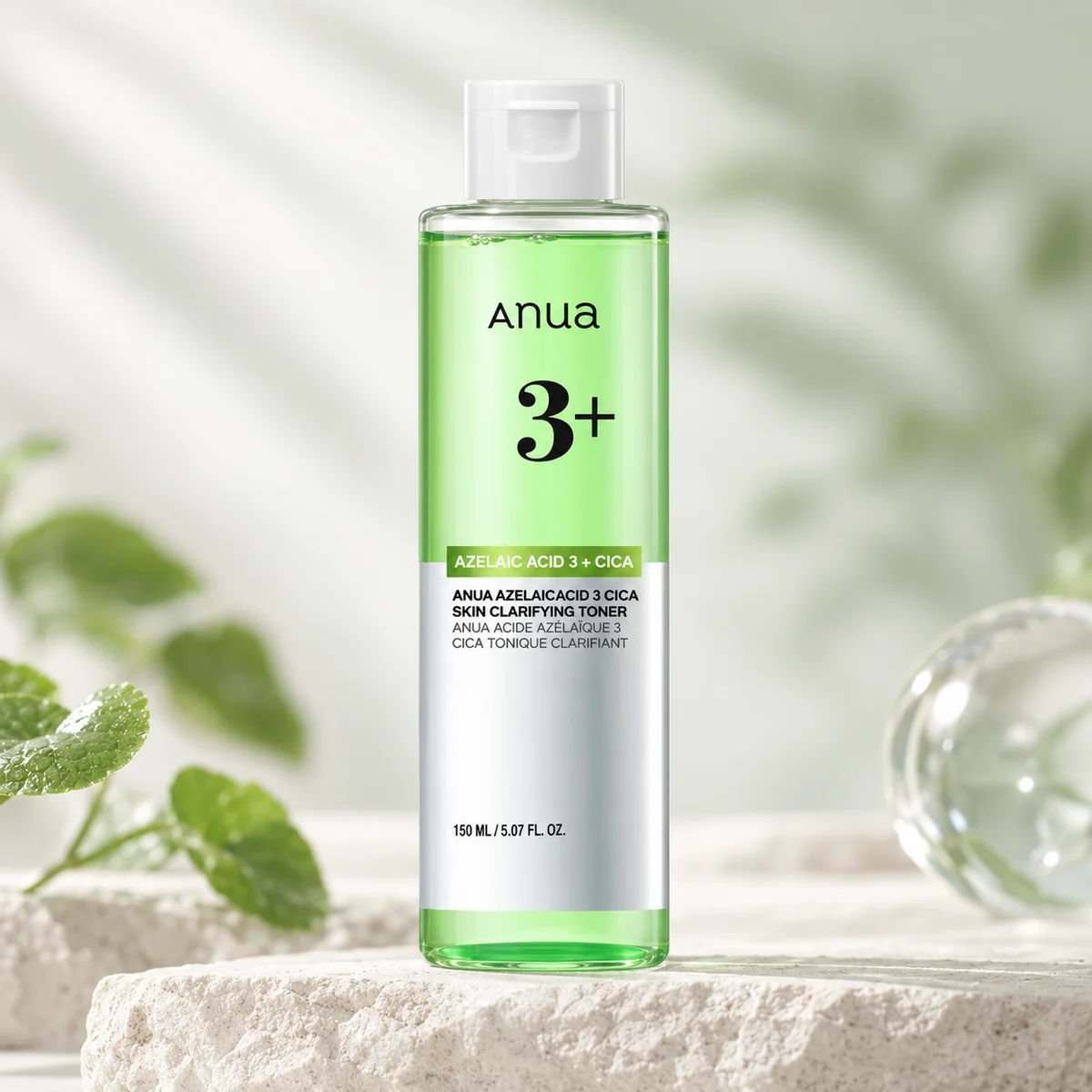 ANUA Azelaic 3 Cica Skin Clarifying Toner 250 ml