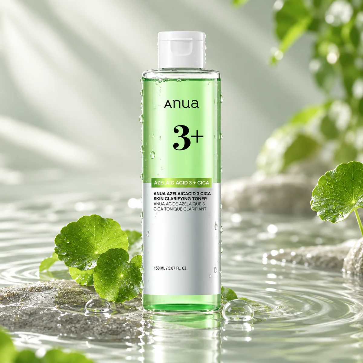 ANUA Azelaic 3 Cica Skin Clarifying Toner 250 ml