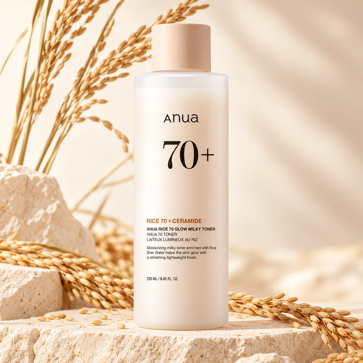 ANUA Rice 70 Glow Milky Toner 250 ml
