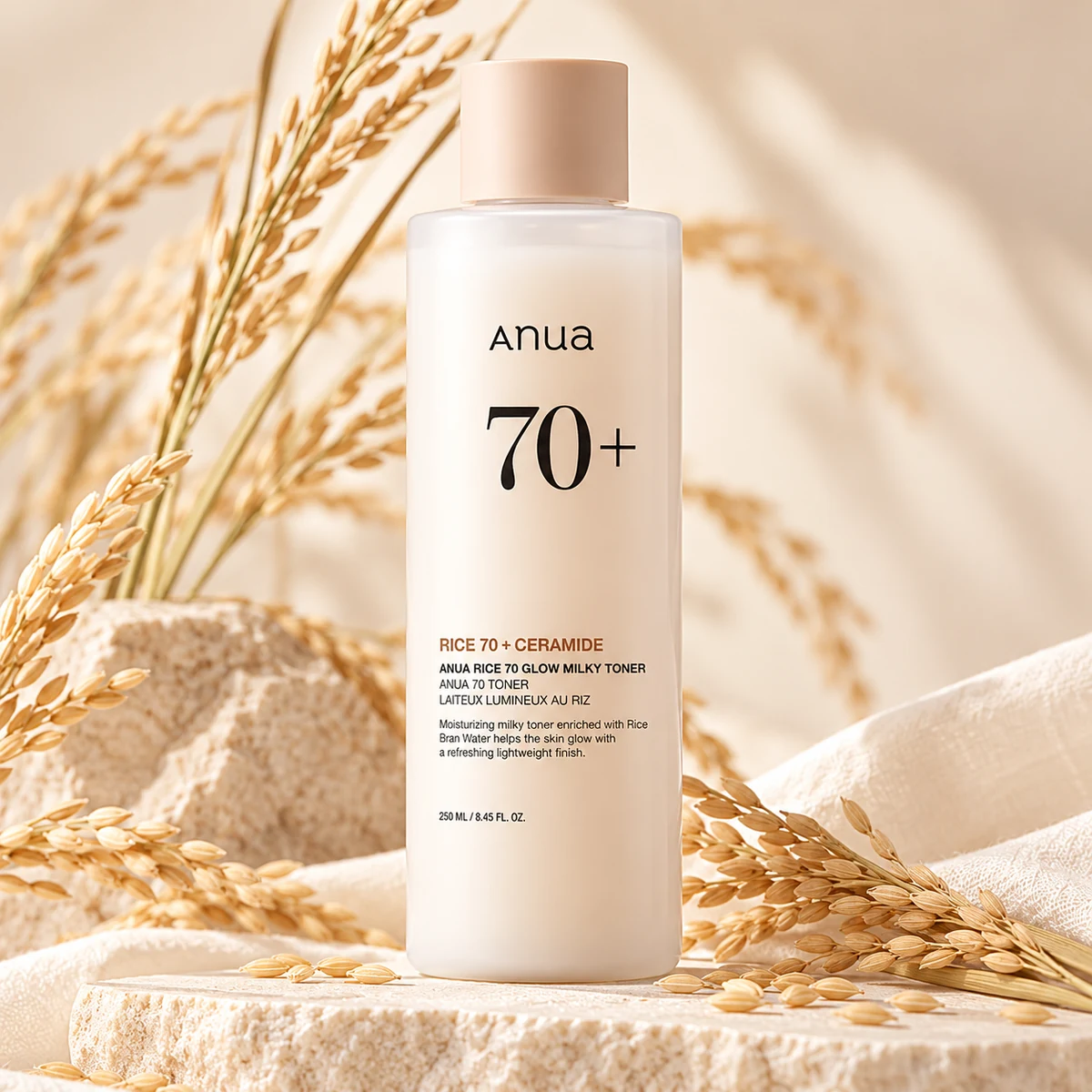 ANUA Rice 70 Glow Milky Toner 250 ml