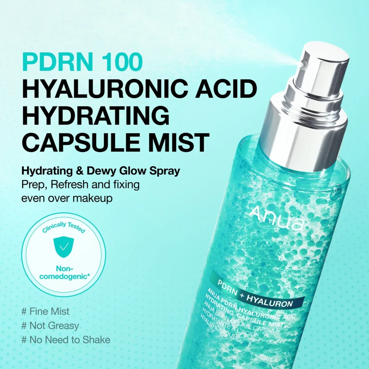 ANUA PDRN Hyaluronic Acid Hydrating Capsule Mist 100 ml