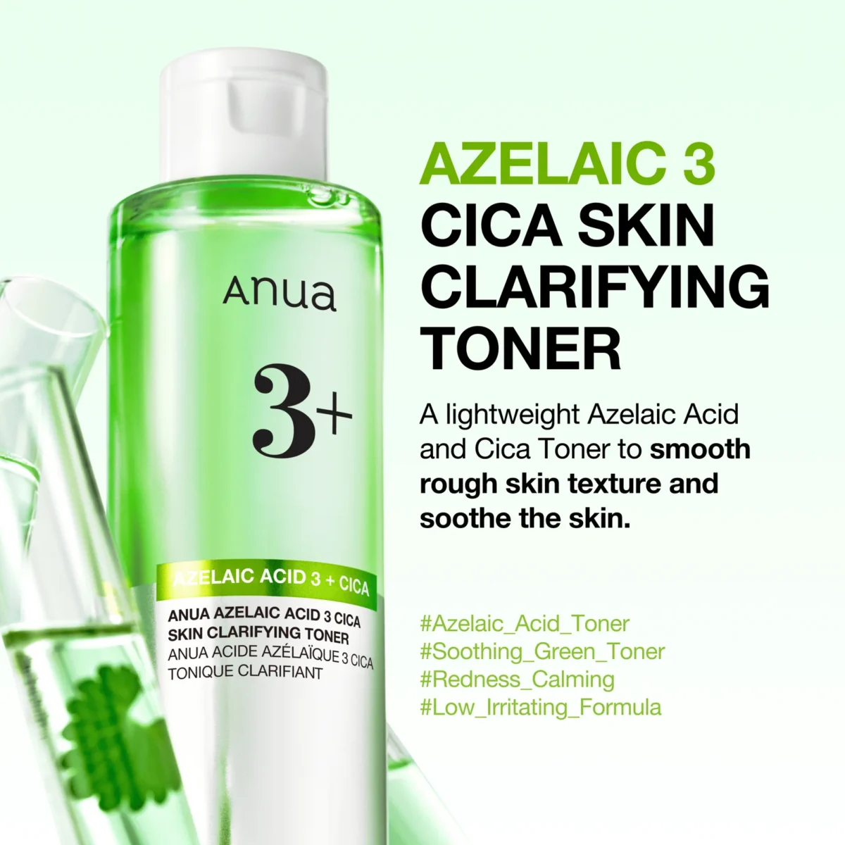 ANUA Azelaic 3 Cica Skin Clarifying Toner 250 ml
