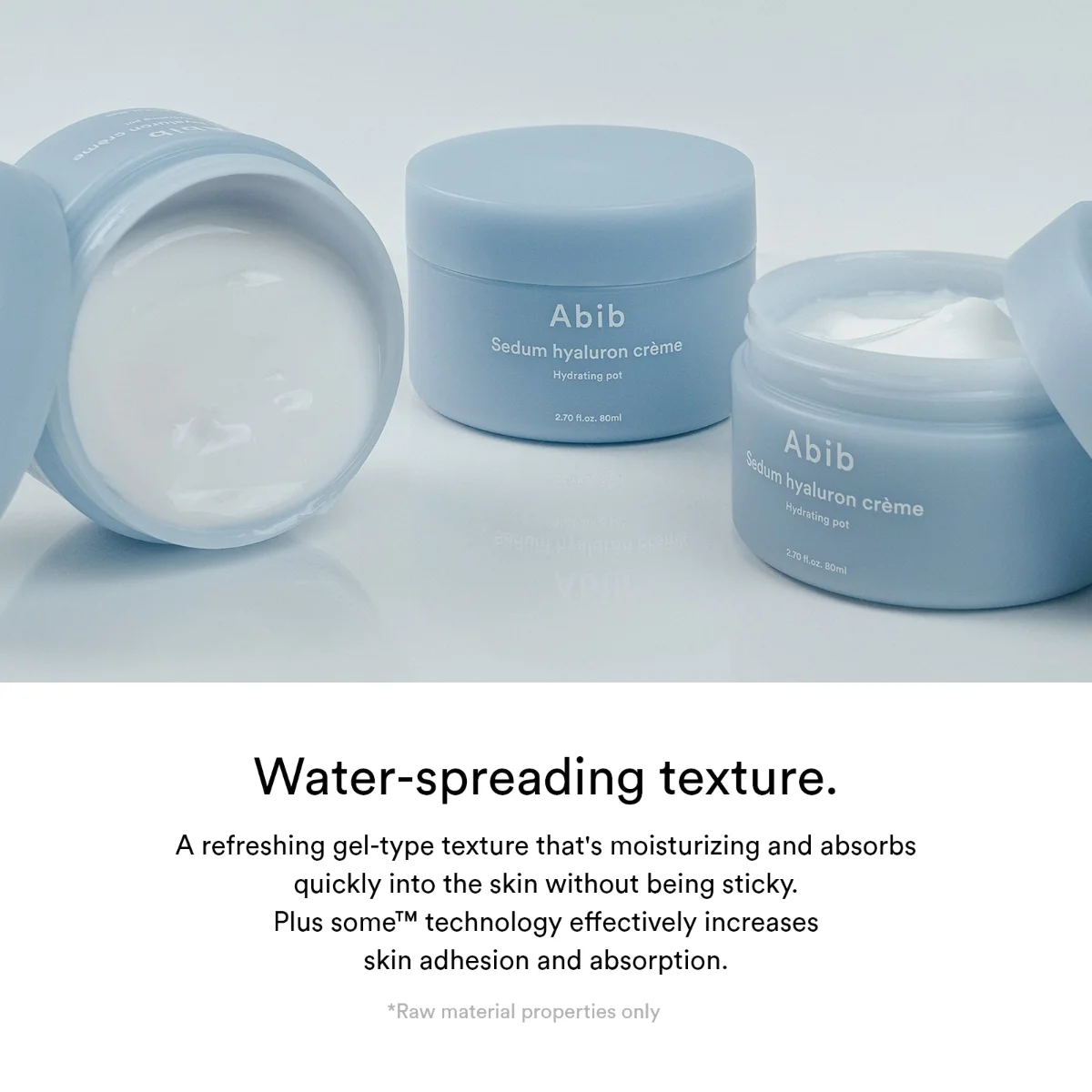 ABIB Sedum Hyaluron Cream Hydrating Pot 80 ml