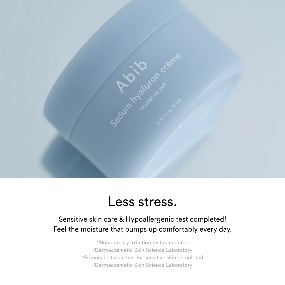 ABIB Sedum Hyaluron Cream Hydrating Pot 80 ml