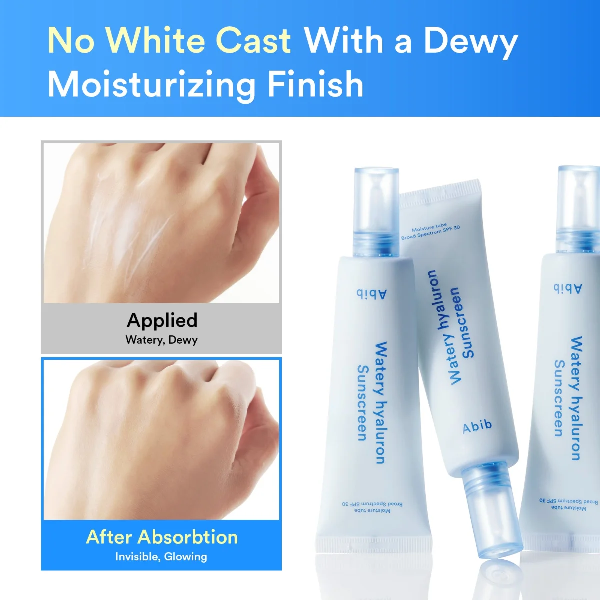 ABIB Watery Hyaluron Sunscreen Moisture Tube 50 ml