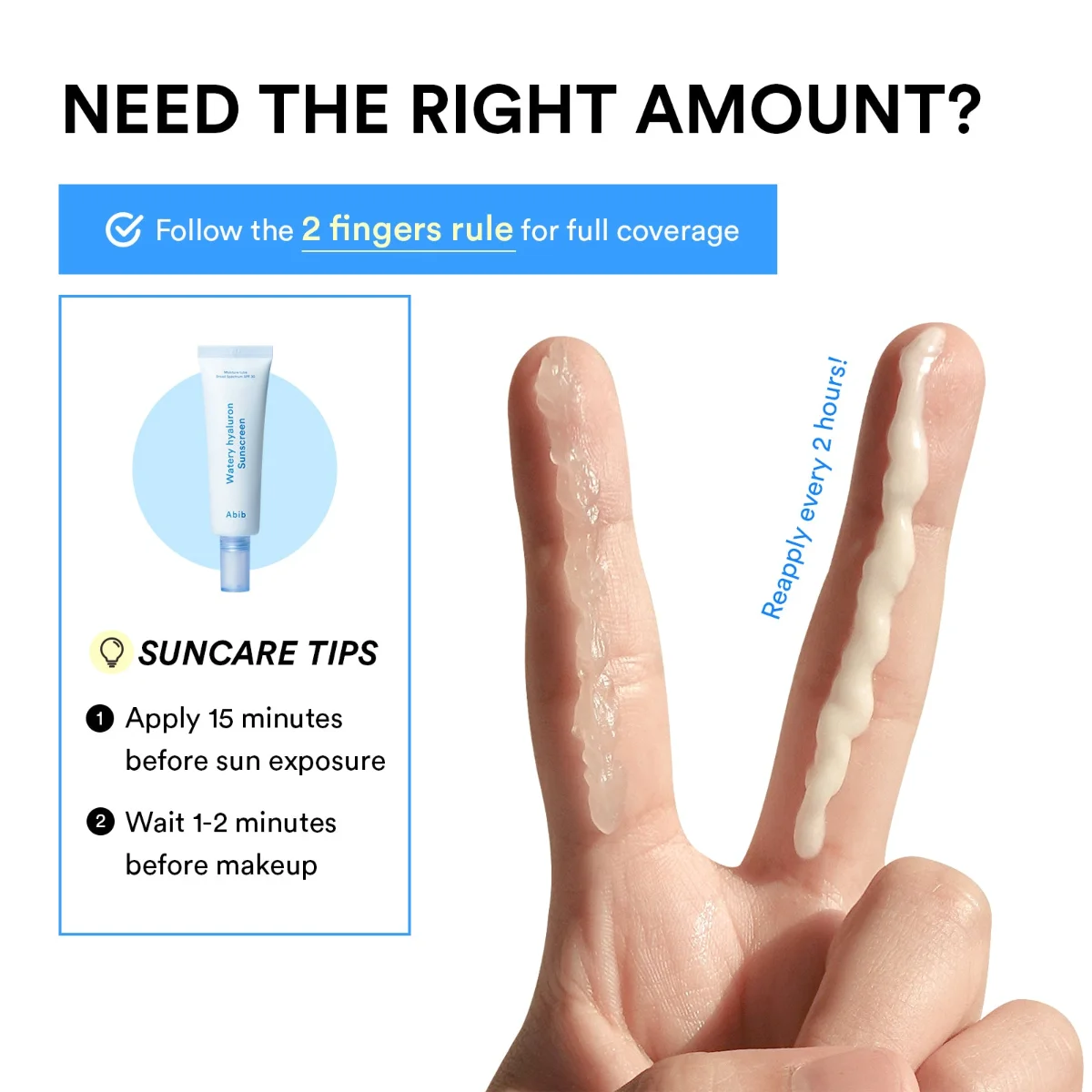 ABIB Watery Hyaluron Sunscreen Moisture Tube 50 ml