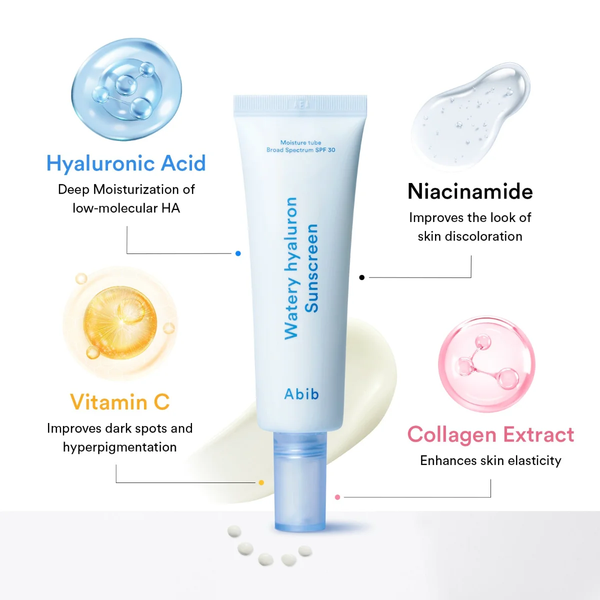 ABIB Watery Hyaluron Sunscreen Moisture Tube 50 ml