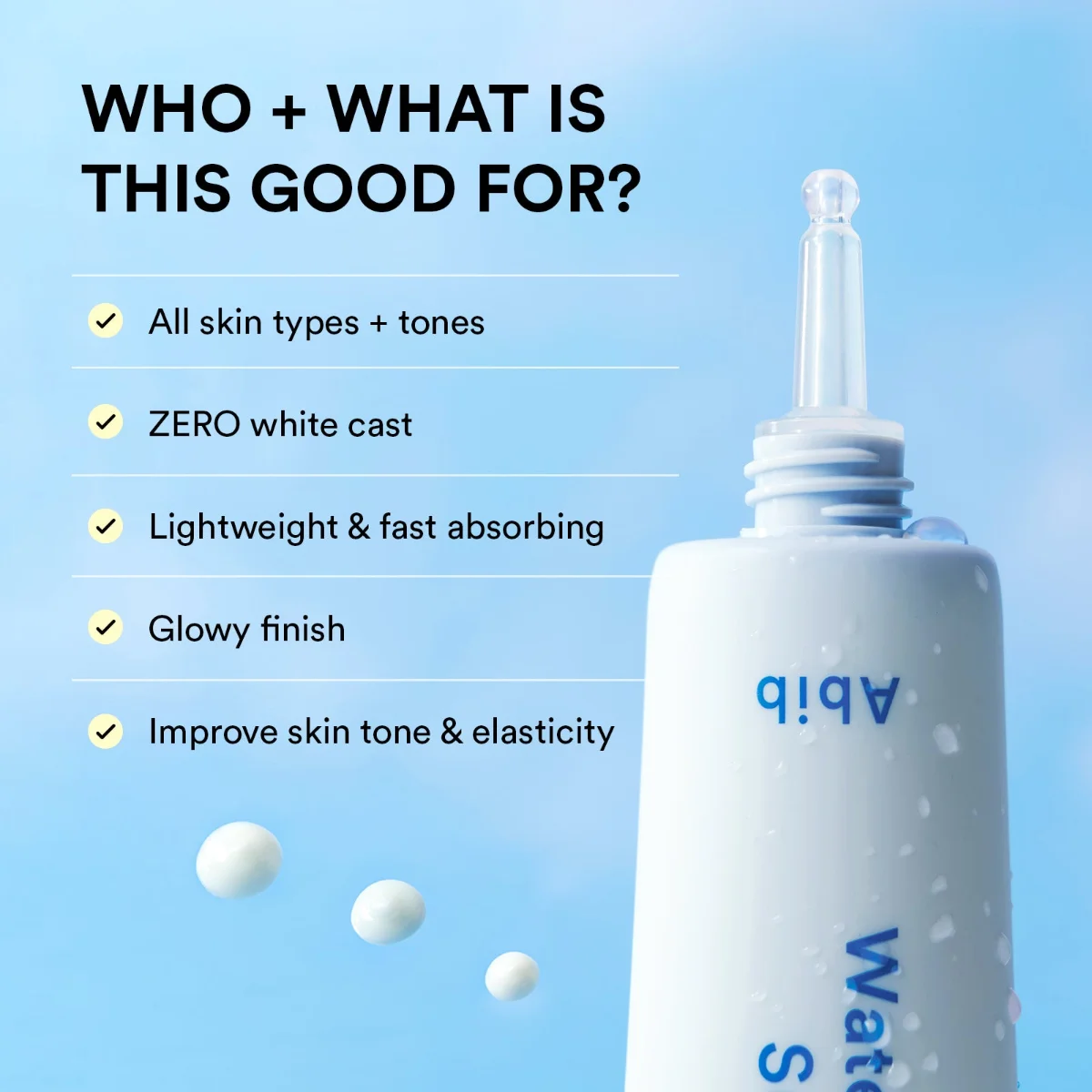 ABIB Watery Hyaluron Sunscreen Moisture Tube 50 ml