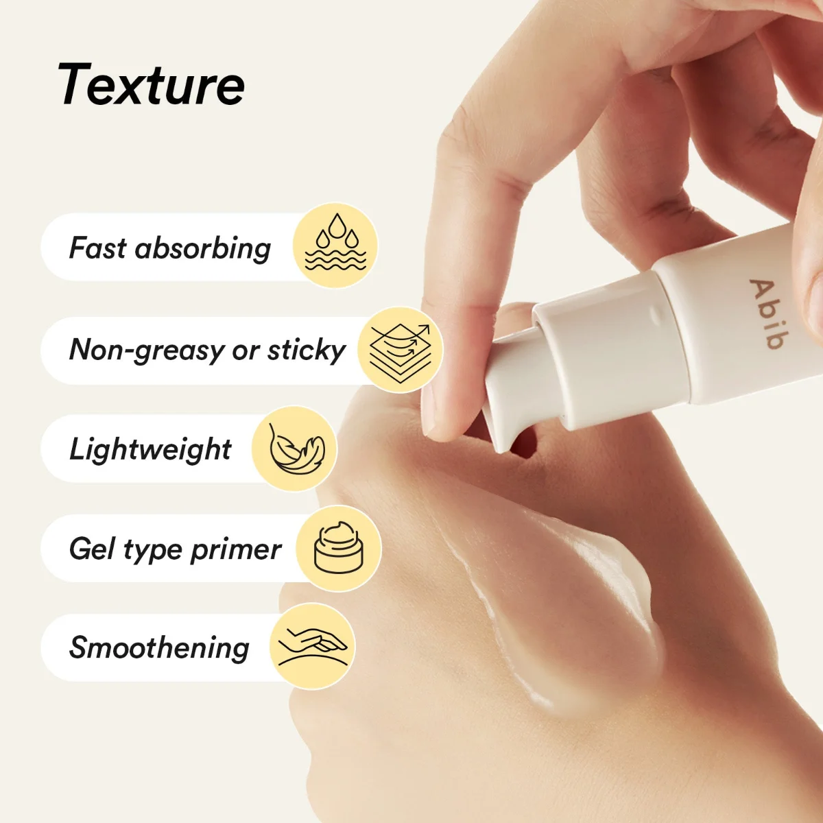 ABIB Airy Clear Sunscreen Gel Smoothing Tube 30 ml