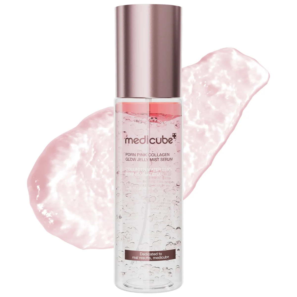 Medicube PDRN Pink Collagen Glow Jelly Mist Serum 100ml