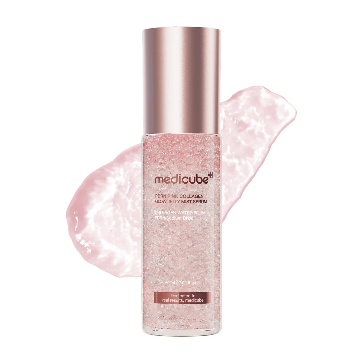 Medicube PDRN Pink Collagen Glow Jelly Mist Serum 60ml