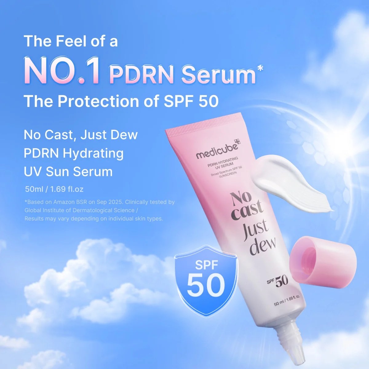 Medicube PDRN Hydrating UV Sun Serum