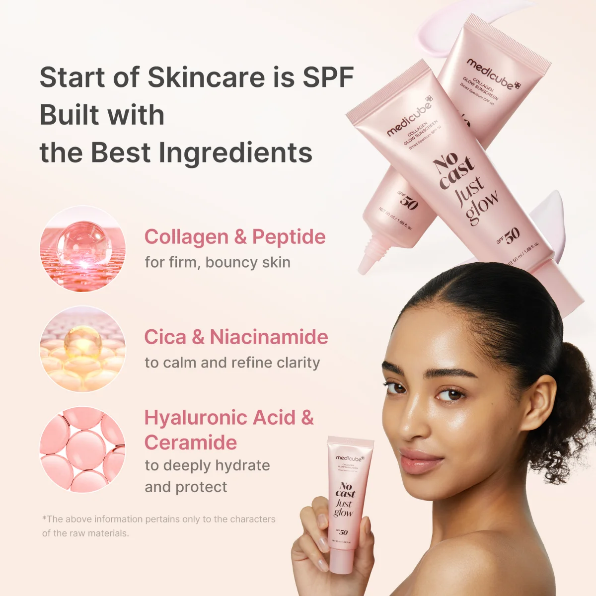 Medicube No Cast Just Glow Collagen Sunscreen